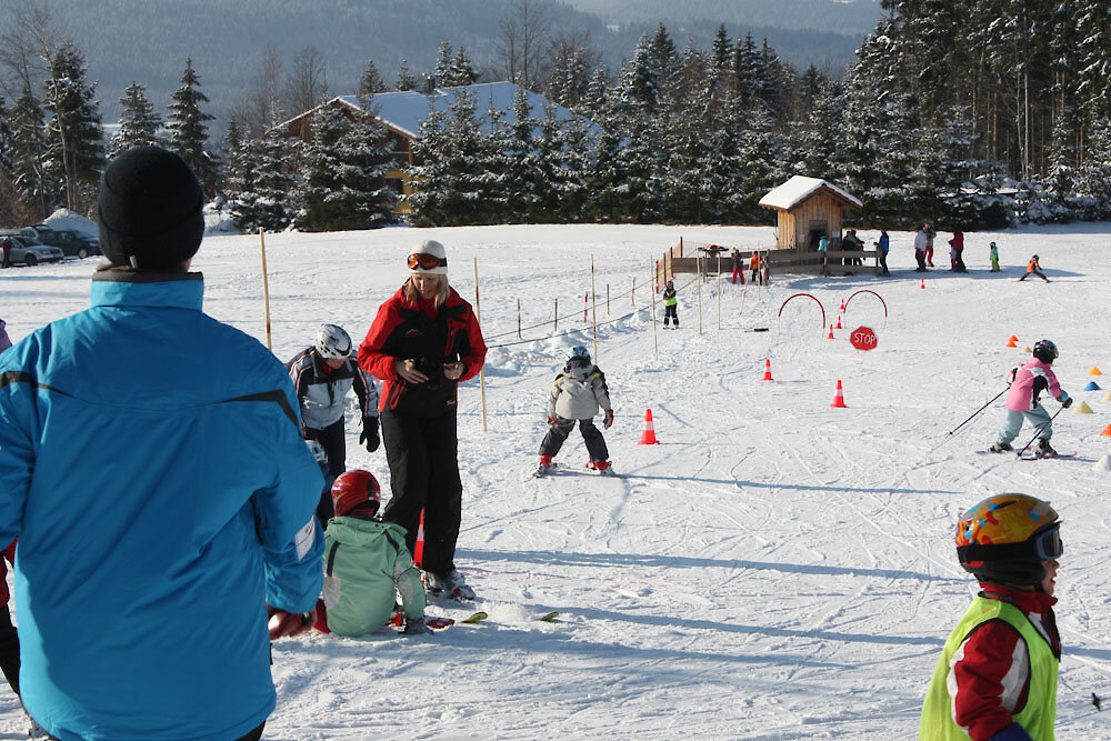 Kinderlift im Bayerischen Wald